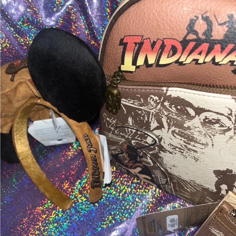 Disney Indiana Jones Mini Backpack Set - Picture 2 of 7